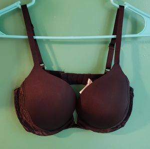 Plunge push up bra